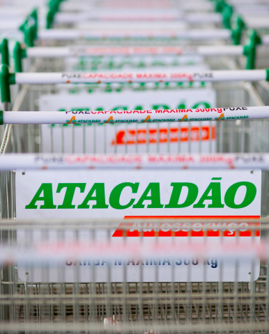 Supermarché de vente en gros Atacadao de Sao Paulo, groupe Carrefour - Marta NASCIMENTO/REA