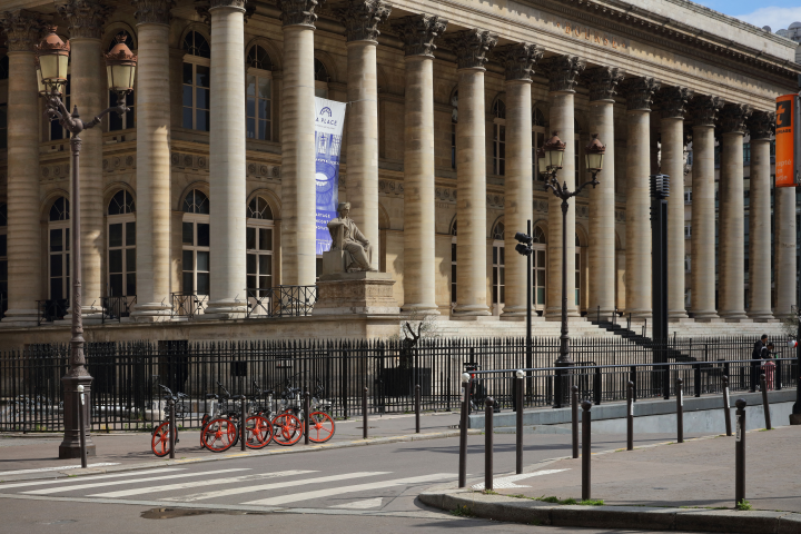 Place de la Bourse (Photo by Manuel Cohen / Manuel Cohen / Manuel Cohen via AFP)