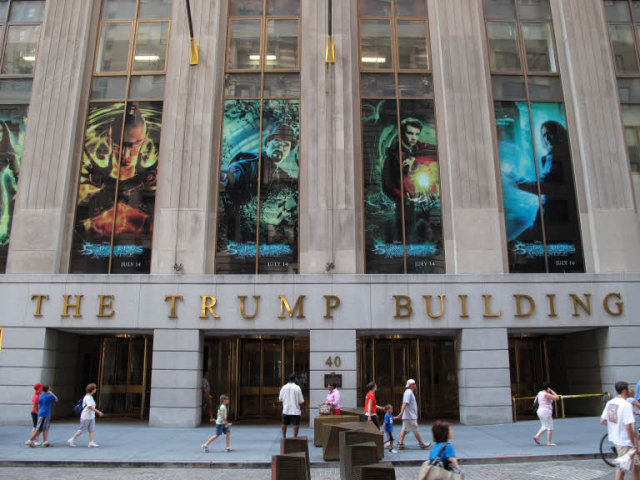 The Trump building