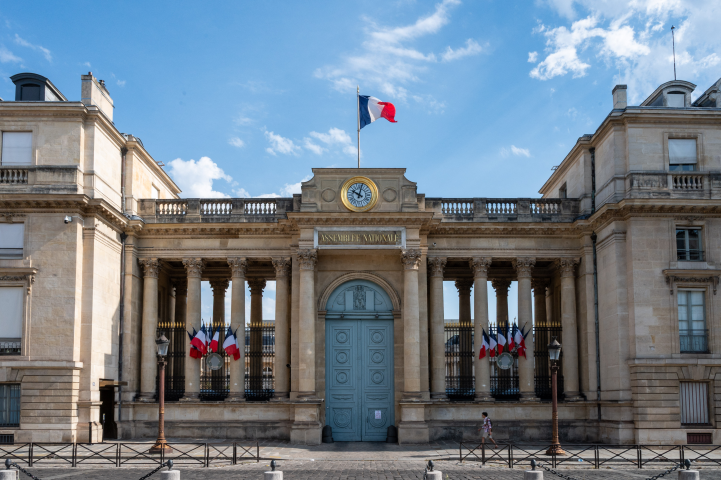 Assemblée nationale. (Photo : Riccardo Milani / Hans Lucas / Hans Lucas via AFP)