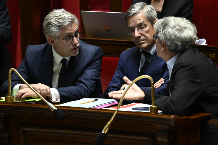 Assemblée nationale (Photo by JULIEN DE ROSA / AFP)