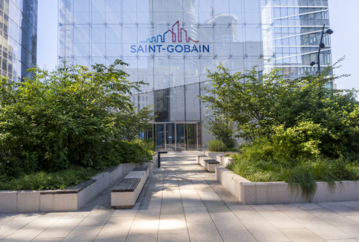 Saint-Gobain (Photo by Antoine Boureau / Hans Lucas / Hans Lucas via AFP)