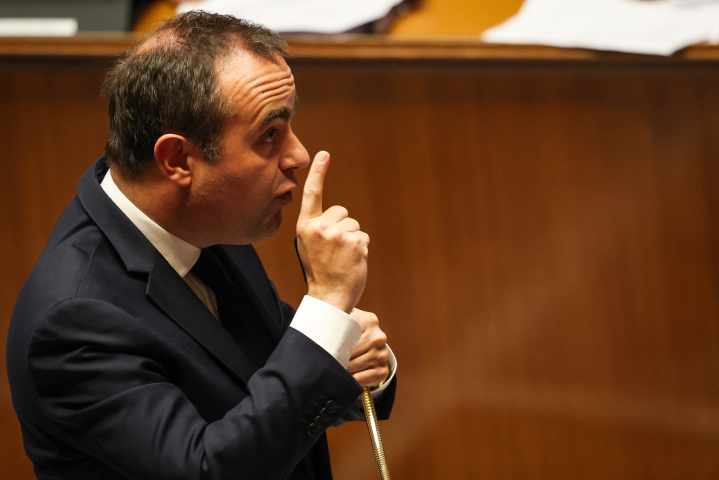 Sébastien Lecornu, Premier ministre - Photo par ANNE-CHRISTINE POUJOULAT / AFP