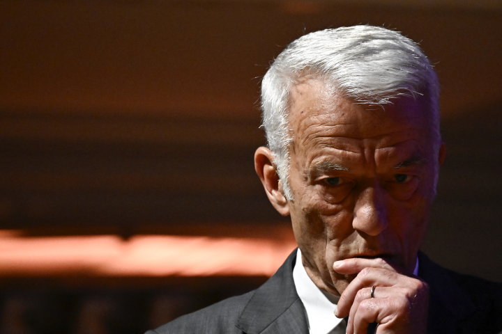 Patrick Martin, président Medef (©Photo by JULIEN DE ROSA / AFP)