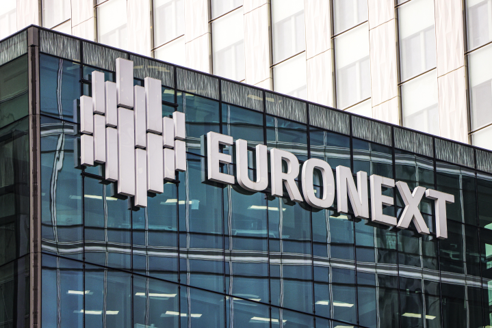 Euronext (©Laurent GRANDGUILLOT/REA)