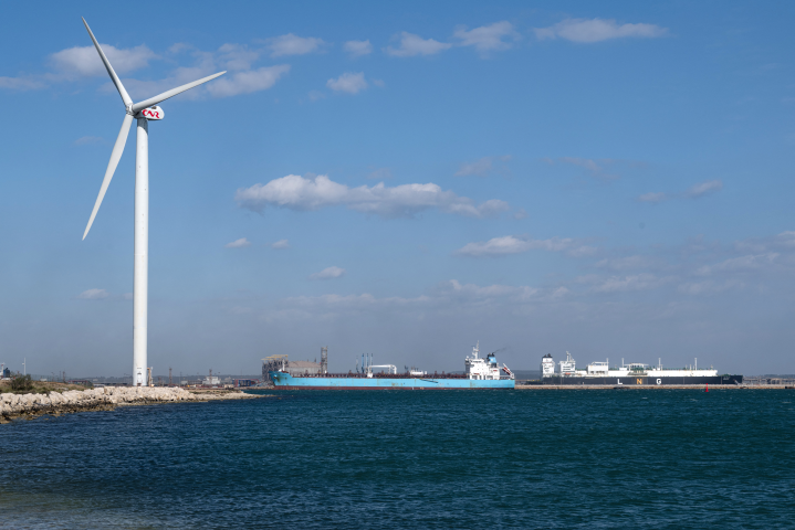 Eolien. Photo par ELODIE CLEMENT / AFP
