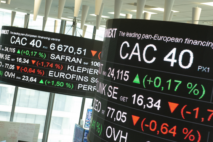 CAC 40 (Photo by Joao Luiz Bulcao / Hans Lucas / Hans Lucas via AFP)