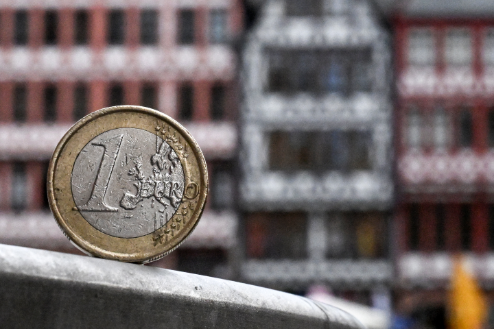 Euro. Photo par KIRILL KUDRYAVTSEV / AFP