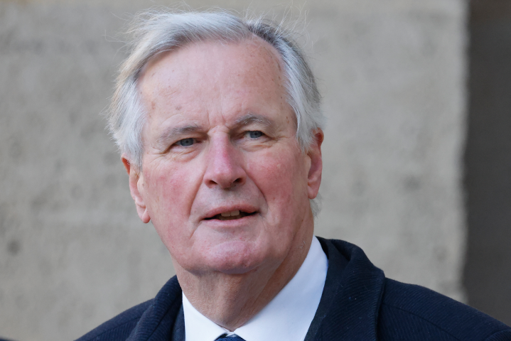 Michel Barnier - LUDOVIC MARIN / AFP