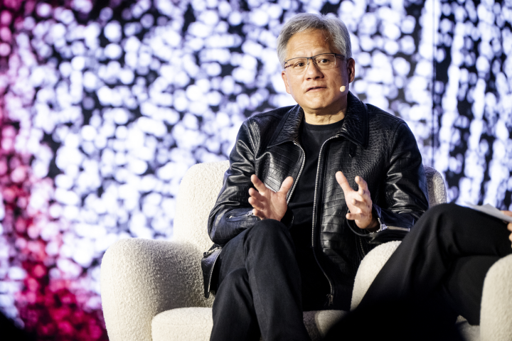 Le CEO de Nvidia, Jensen Huang - Photo by Mads Claus Rasmussen / Ritzau Scanpix / AFP) / Denmark OUT / DENMARK OUT