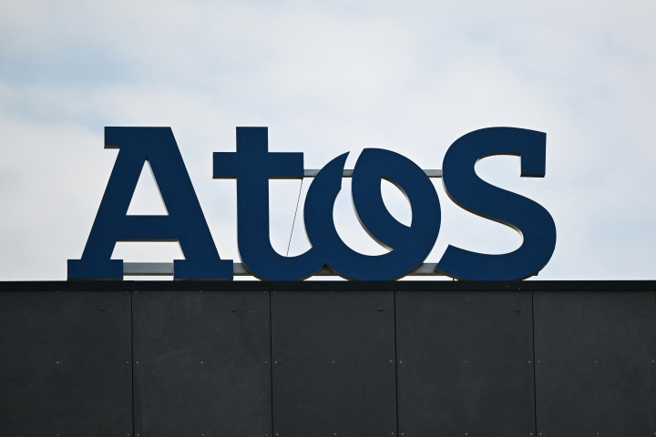 Atos a reçu l'engagement reçu de banques et de porteurs d’obligations de financer d'apporter 1,675 milliard d'euros de financements - Photo by Damien MEYER / AFP