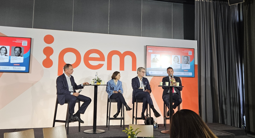 Eric Halverson (Qualitas Funds), Sally Rocker (J.C. Flowers & Co.) et Emmanuel Miquel (Ardian) ont confronté leurs critères d’investissement à l’IPEM Global 2026.