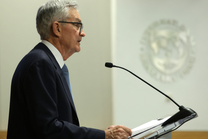 Jerome Powell, président de la Réserve fédérale américaine - ALEX WONG / GETTY IMAGES NORTH AMERICA / Getty Images via AFP


