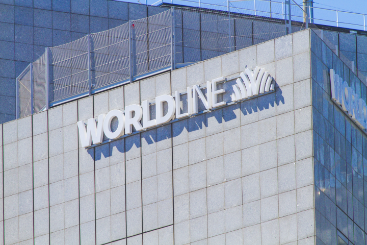 France, ile-de-France, Paris, La Defense, Worldline (Photo by Philippe TURPIN / Photononstop via AFP)