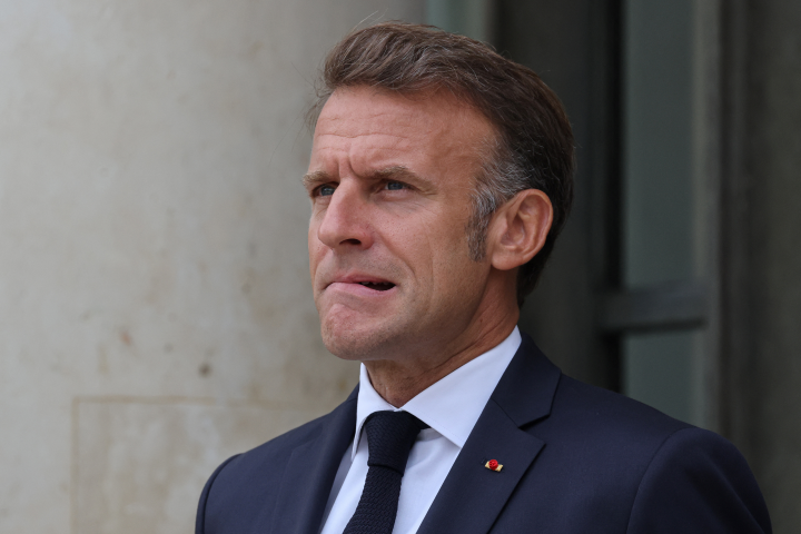 Emmanuel Macron, président de la République - Ludovic MARIN / AFP