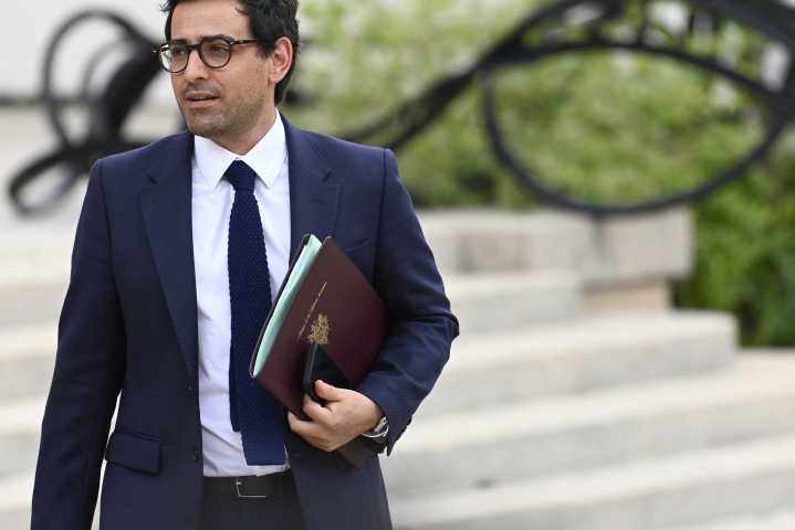 Stéphane Séjourné - DANIEL PIER / NurPhoto / NurPhoto via AFP