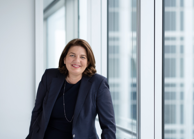 Valérie Baudson, la directrice générale d'Amundi