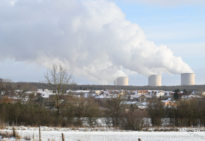 Centrale nucléaire française. Photo par JEAN-CHRISTOPHE VERHAEGEN / AFP
