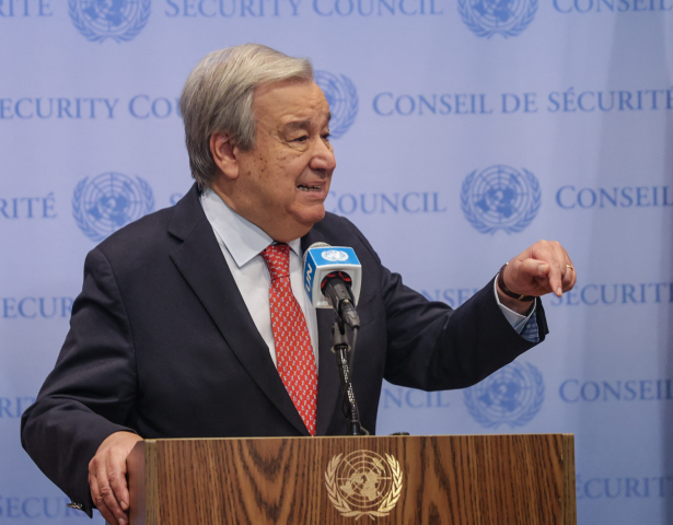 Antonio Guterres, secrétaire général de l'Organisation des nations unies - Selcuk Acar / ANADOLU AGENCY / Anadolu Agency via AFP