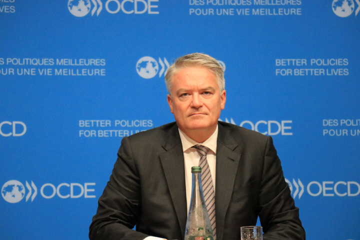 Mathias Cormann, secrétaire général de l'OCDE - Umit Donmez / ANADOLU AGENCY / Anadolu via AFP

