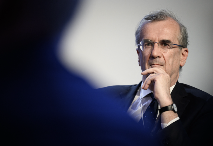 François Villeroy de Galhau, gouverneur de la Banque de France. Fabrice COFFRINI / AFP