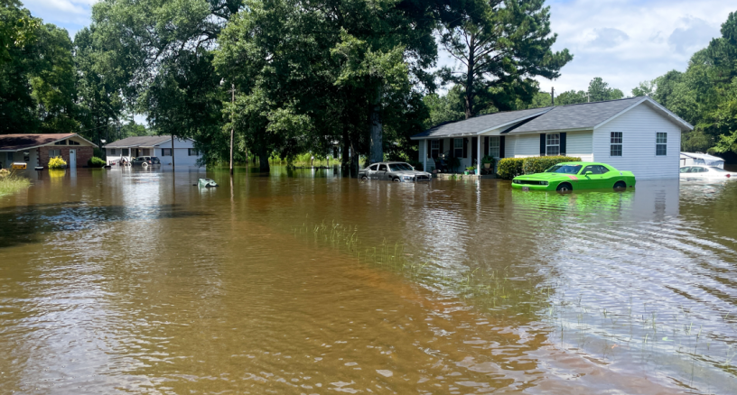 Inondations à Statesboro en Géorgie (Etats-Unis) - MEGAN VARNER - GETTY IMAGES NORTH AMERICA - Getty Images via AFP
