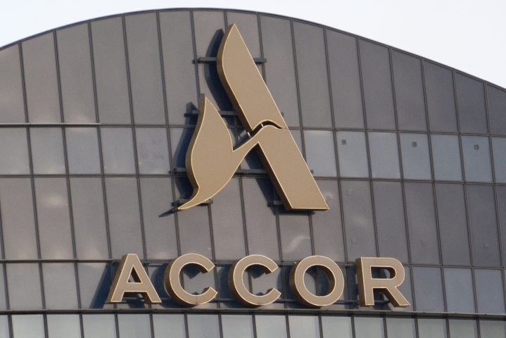 Accor (Photo by Martin LELIEVRE / AFP)