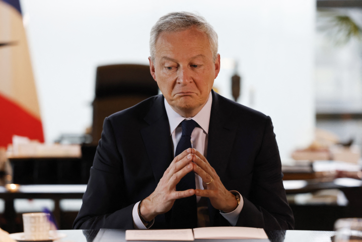 Bruno Le Maire, ministre de l'Économie (Ludovic MARIN / AFP)