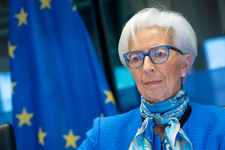 Christine Lagarde, présidente de la Banque centrale européenne - EU-EP/Philippe BUISSIN/REA