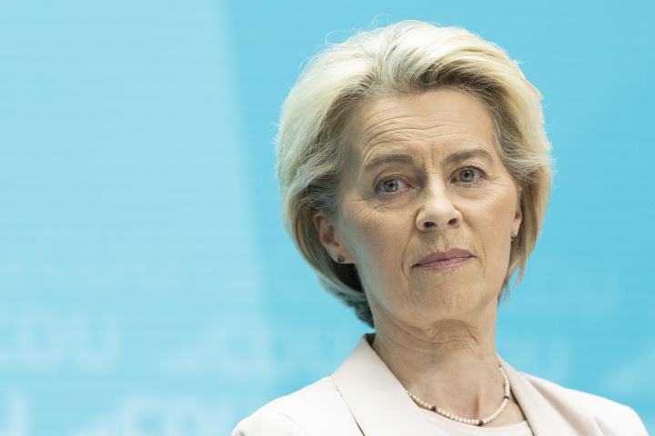 Ursula von der Leyen, présidente de la Commission européenne -MAJA HITIJ / GETTY IMAGES EUROPE / Getty Images via AFP