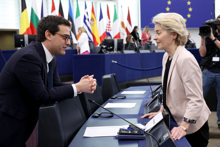 Commission européenne (Photo by FREDERICK FLORIN / AFP)