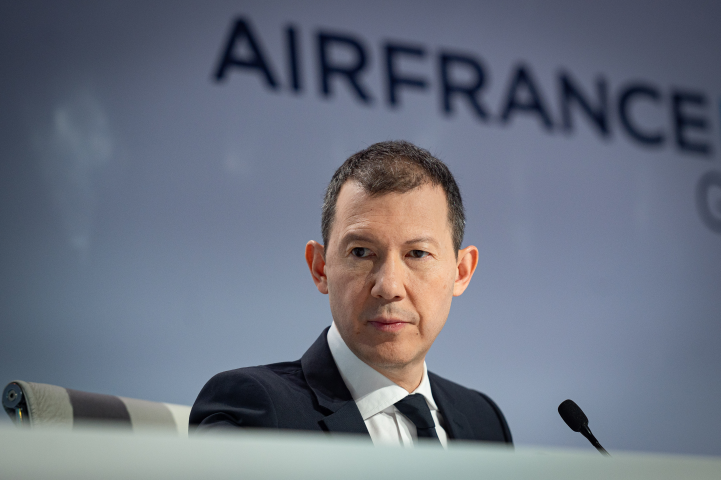 Benjamin Smith, directeur général d'Air France KLM - Eric TSCHAEN/REA