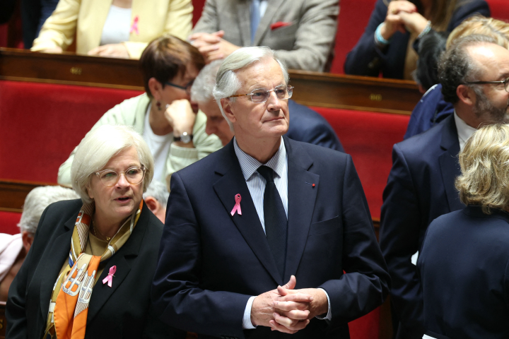 Michel Barnier (Photo by ALAIN JOCARD / AFP)