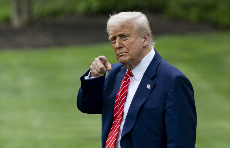 Donald Trump, président des Etats-Unis - Celal Gunes / ANADOLU / Anadolu via AFP