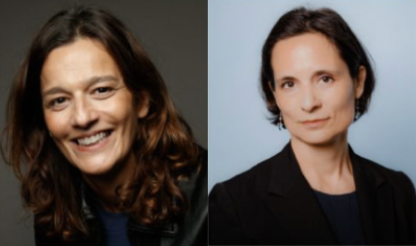 Cécile Cabanis, directrice générale adjointe de Tikehau Capital et Julie Burguburu, secrétaire générale d'Eutelsat - DR