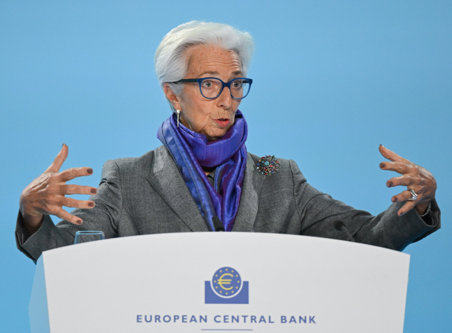 Christine Lagarde, présidente de la Banque centrale européenne - Arne Dedert/ZUMA Press/ZUMA-REA/