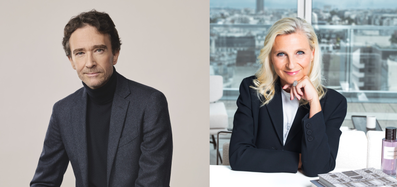 Antoine Arnault (photo Jean-François Robert) et Véronique Courtois 