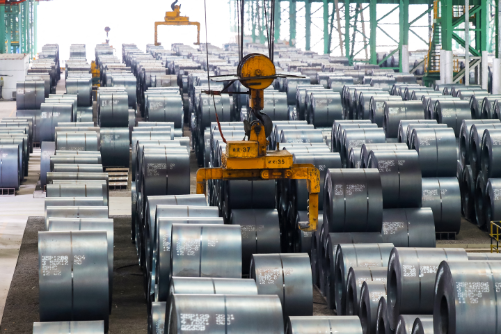 Acier. Photo by CFOTO / NurPhoto via AFP