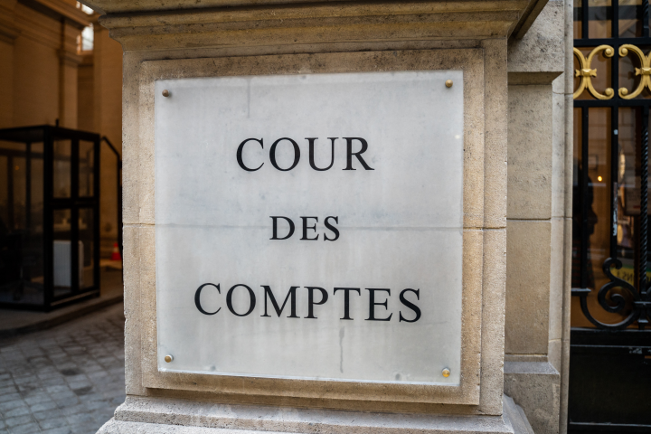 Cour des comptes (Photo by Xose Bouzas / Hans Lucas / Hans Lucas via AFP)