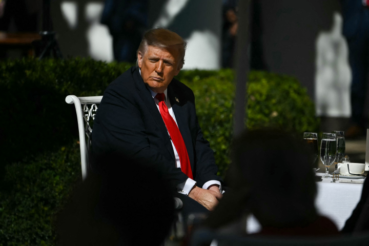 Donald Trump. Photo by ANDREW CABALLERO-REYNOLDS / AFP