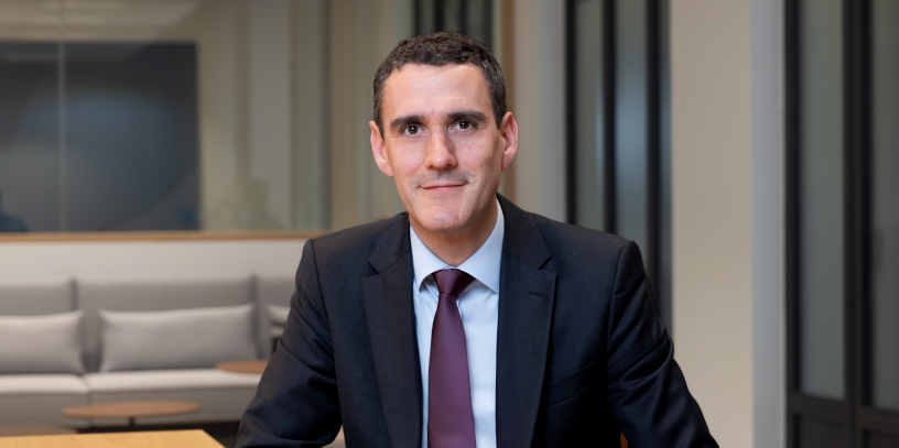 Christophe Simon, Managing Partner au sein de l’équipe Secondaries & Mandates d’Eurazeo. Crédit : Julien Cresp.