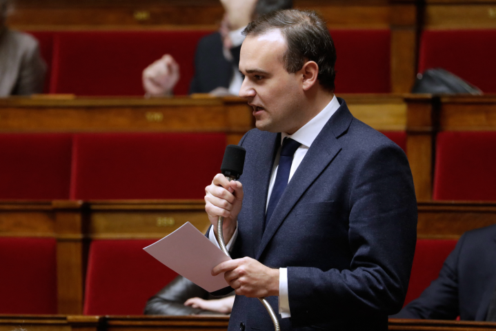 Alexandre Holroyd, ancien député (Photo by Thomas SAMSON / AFP)