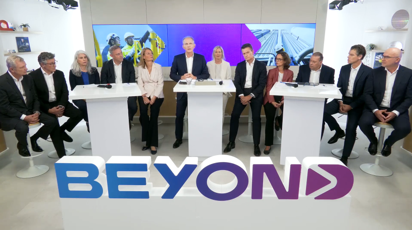 L’équipe dirigeante d’Air Liquide présente BEYOND.