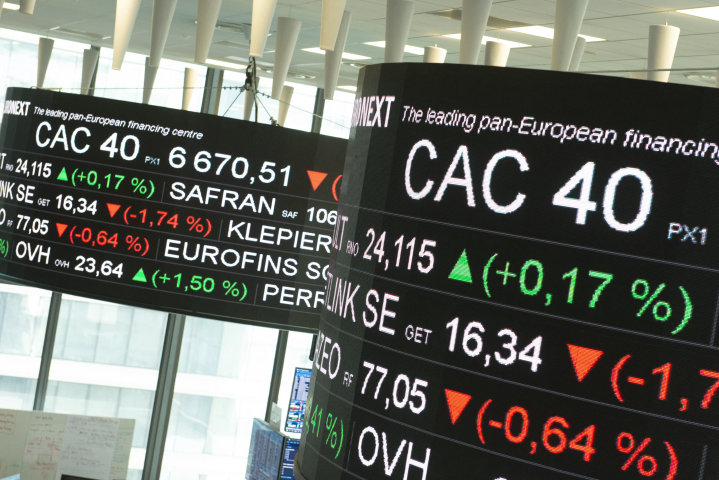 FRANCE -EURONEXT - STOCK EXCHANGE - PARIS