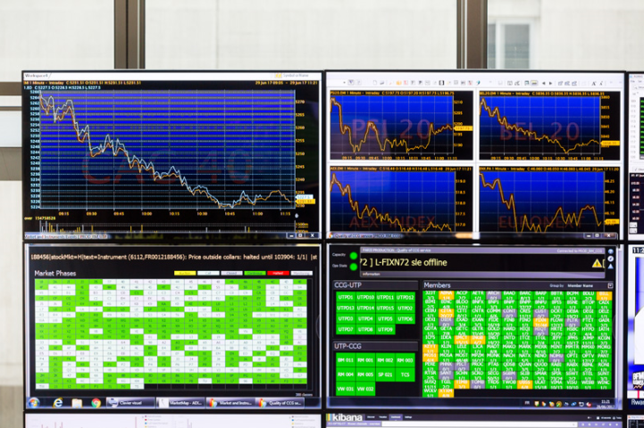 Euronext - trading - écran de trading - bourse - marchés