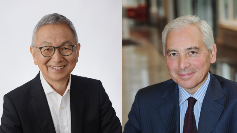 Akira Okada, nouvel operating partner de Jolt Capital pour le Japon, et Marc Vincent, récemment nommé conseiller stratégique