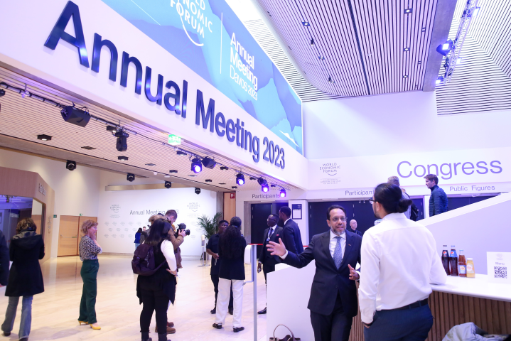 Forum économique de Davos - Chen Wenxian/XINHUA-REA/XINHUA-R