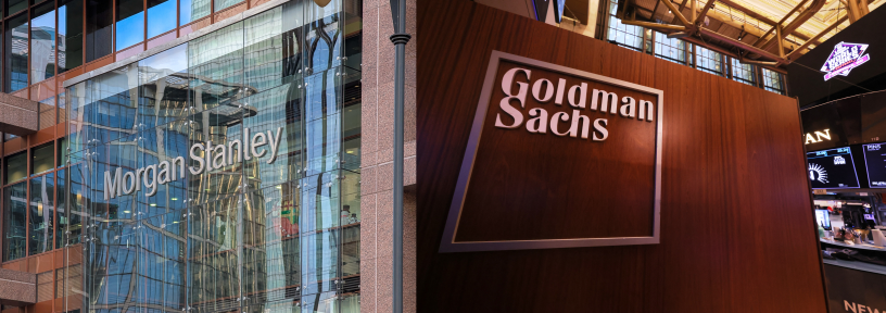 Morgan Stanley et Goldman Sachs livrent une lecture convergente d’un cycle des marchés de capitaux en voie de normalisation - AFP