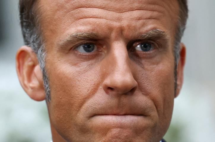 Emmanuel Macron, président de la République - Yves Herman / POOL / AFP