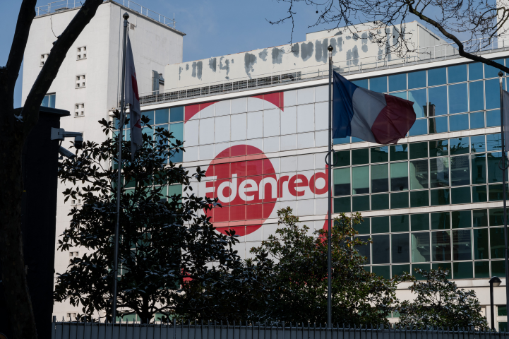 Edenred (Photo by Riccardo Milani / Hans Lucas via AFP)